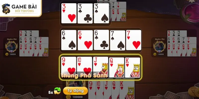 Cần tận dụng thời gian xếp bài tối đa trong game Mậu Binh